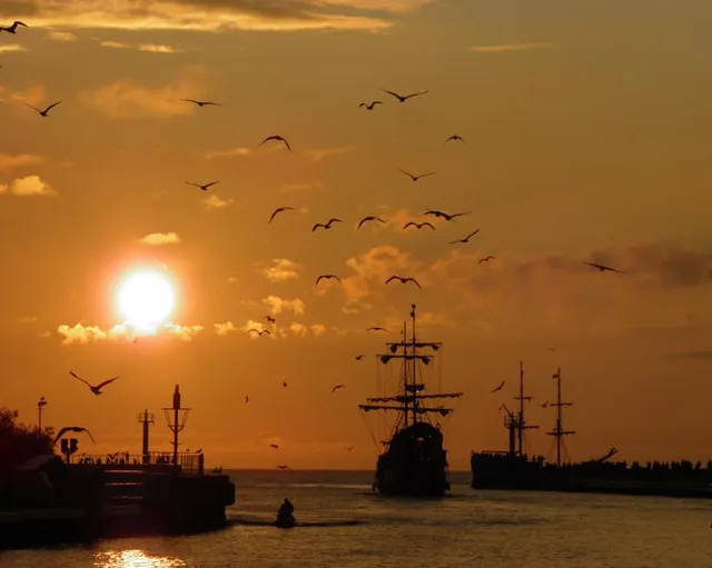 Port rybacki w Darłówku
